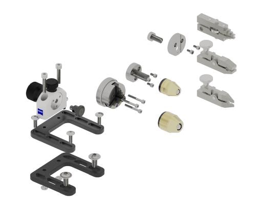 OmniFix specimen holder- kit with rotary axis fotografie produktu