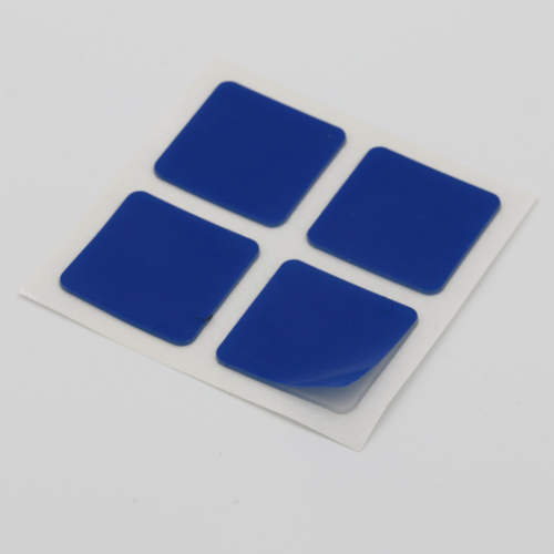 Oboustranné transparentní lepicí podložky pro optické aplikace, 8 ks. fotografie produktu Front View L