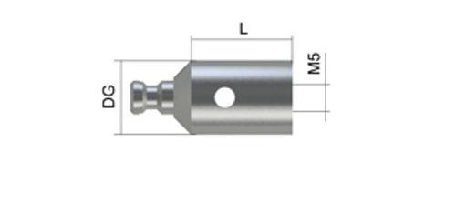 Otočný kloub s kuželovým adaptérem, M5 fotografie produktu