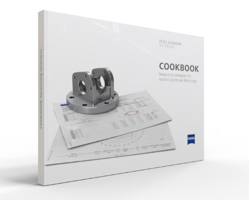 ZEISS Measuring Strategies Cookbook - English Edition fotografie produktu Front View L