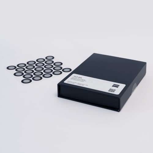 Reference markers 12.0 mm, uncoded, retro-reflective, 800 single point markers fotografie produktu Back View L