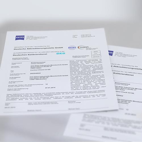 DAkkS kalibrace stupňov&yacute;ch měrek tř&iacute;dy 1 do 1540mm fotografie produktu