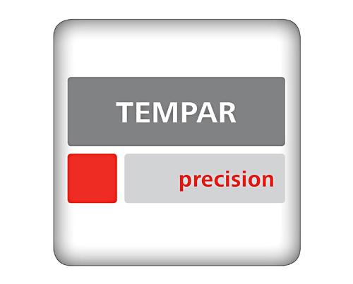 TEMPAR® precision fotografie produktu Back View L