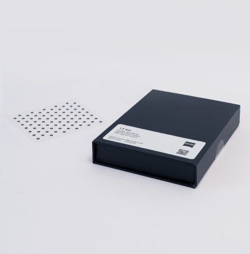 Reference Markers 1.5 mm, retro-reflective, non-coded, 1000 piece fotografie produktu Back View L