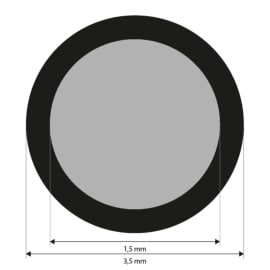 Reference Markers 1.5 mm, retro-reflective, non-coded, 1000 piece fotografie produktu