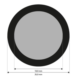 Reference markers 18.0 mm, uncoded, retro-reflective, 300 single point markers fotografie produktu