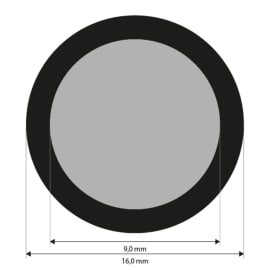 Reference markers 9.0 mm, uncoded, retro-reflective, 800 single point markers fotografie produktu