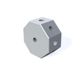 Cube, M5 8 sided, Titanium fotografie produktu