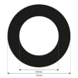 Referenčn&iacute; značky 0,4 mm, b&iacute;l&eacute;, nek&oacute;dovan&eacute;, se středn&iacute; adhezn&iacute; silou, 3000 kusů fotografie produktu