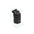 Pinov&yacute; up&iacute;nač - pogumovan&yacute; 35x31, max 80 N fotografie produktu Back View S