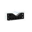 V-Blok 120&deg; - 150x25x50mm, magnetick&yacute;, AF25 fotografie produktu Back View S