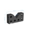 V-Blok 90&deg; - 100x25x50mm, AF25 fotografie produktu Back View S