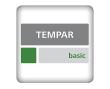 TEMPAR® basic fotografie produktu Back View S
