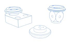 Cubes as individual parts